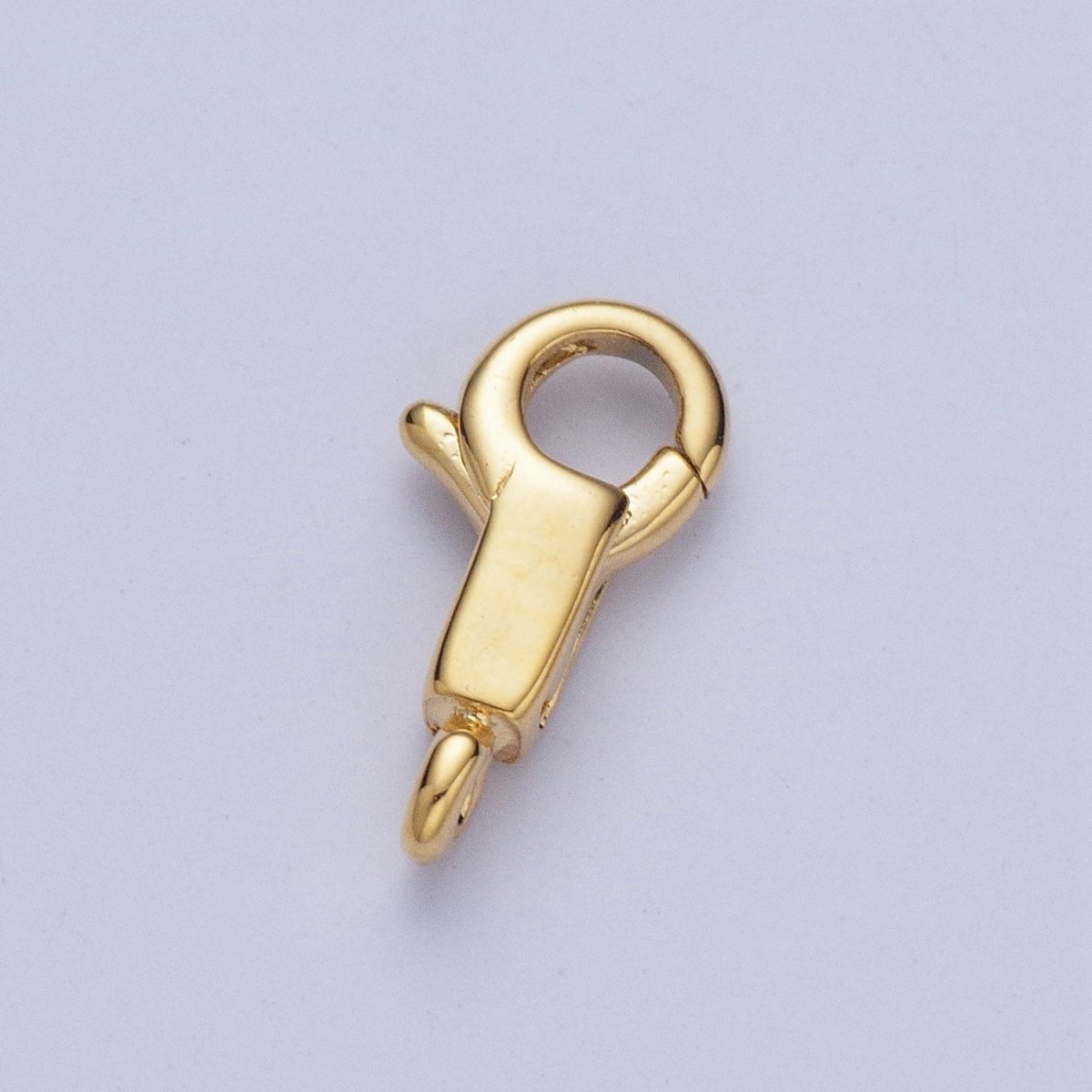 Gold Filled Long Body Lobster Clasps Supply, Round Spring Ring Head with Rectangular Body Closure Jewelry Supply L-870 L-871 L-918
