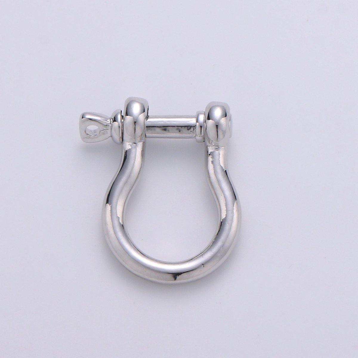 Gold Screw clasp lock, Anchor Shackle, Gold, Silver, Rosegold Black Nautical Bracelet Clasps, Anchor Necklace, Sailor Bracelet Clasp Supply K-931 - K-934