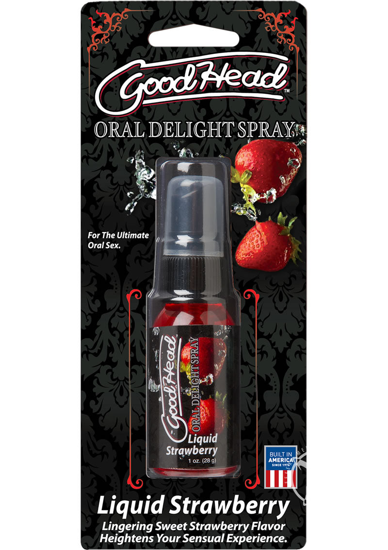 Goodhead Oral Delight Spray Liquid Strawberry