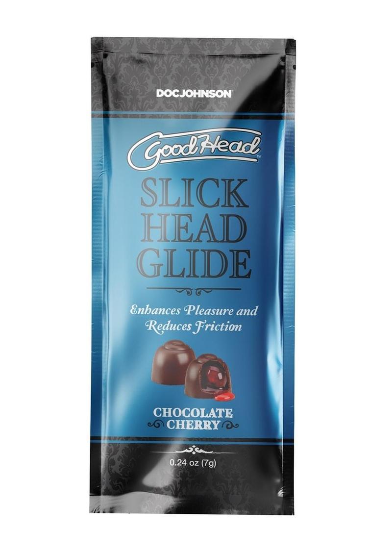 GoodHead Slick Head Glide Chocolate Cherry Sachets Bulk Pack