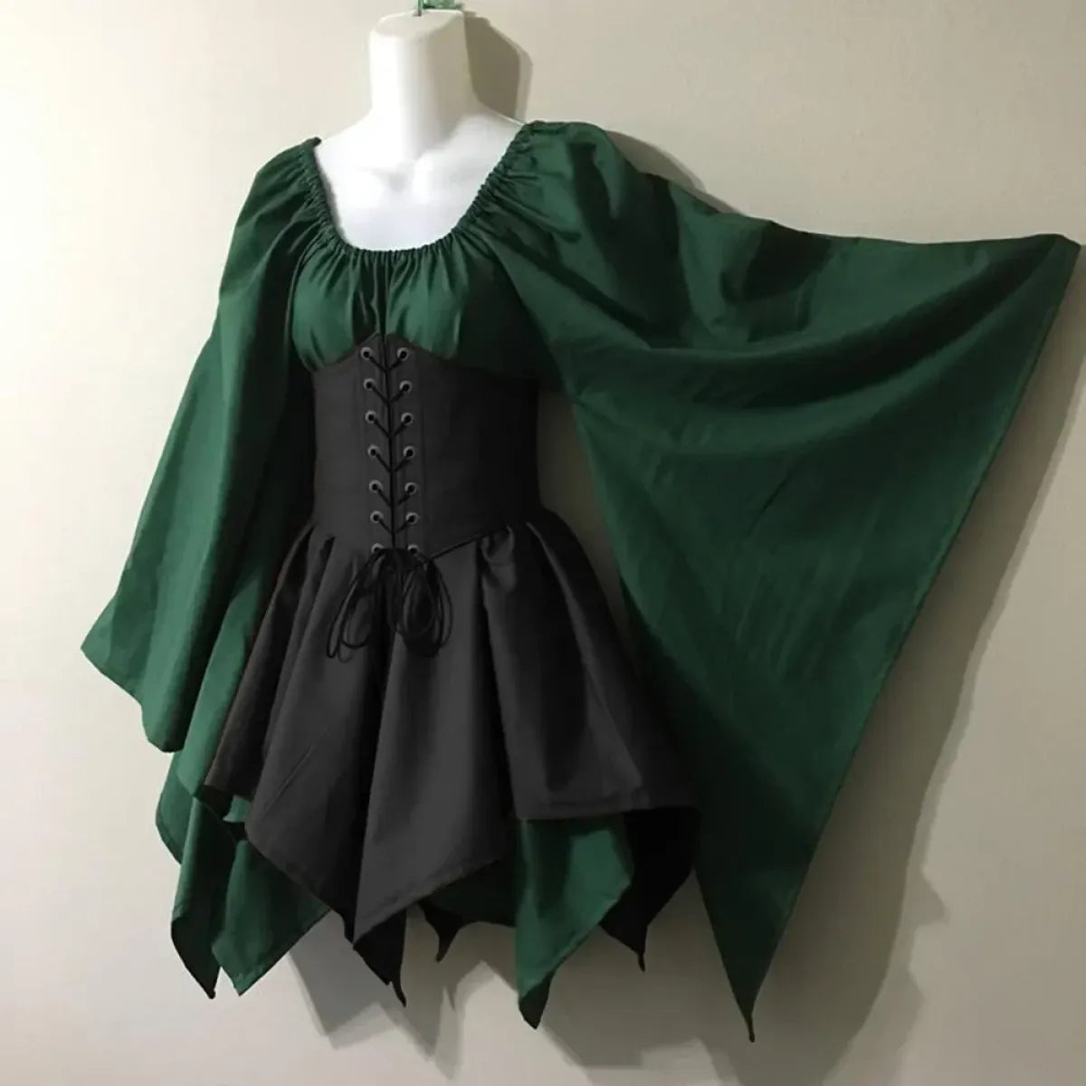 Gothic Elf Corset Dress β Medieval Fairy Lolita Cosplay