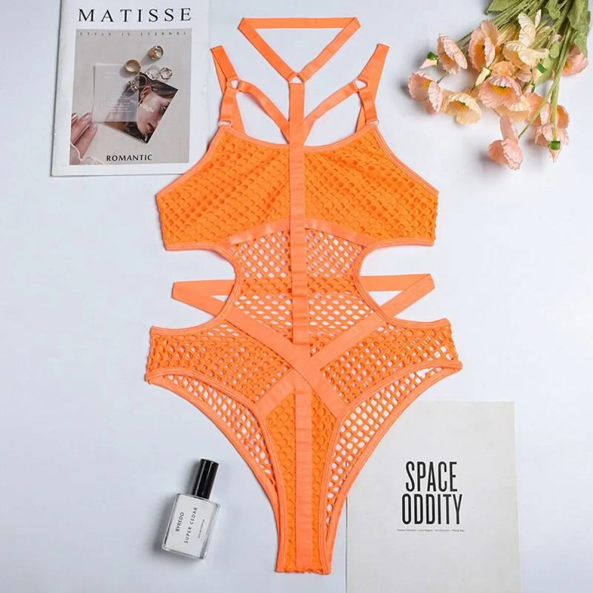 Gothic Fishnet Bodysuits