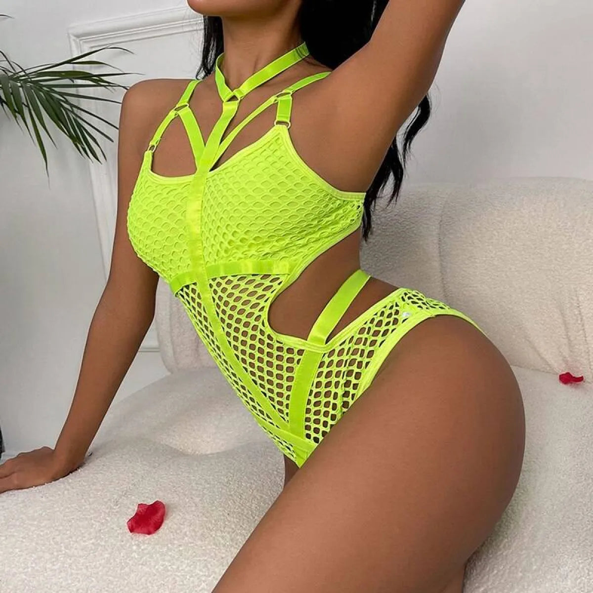 Gothic Fishnet Bodysuits