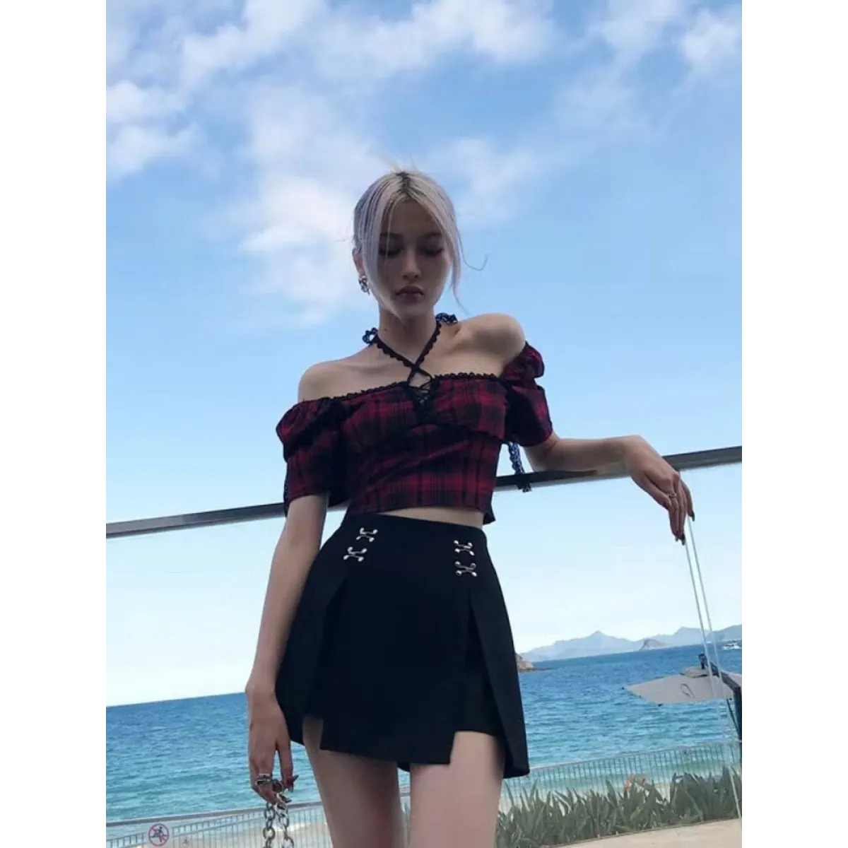 Gothic Harajuku Crop T-shirts