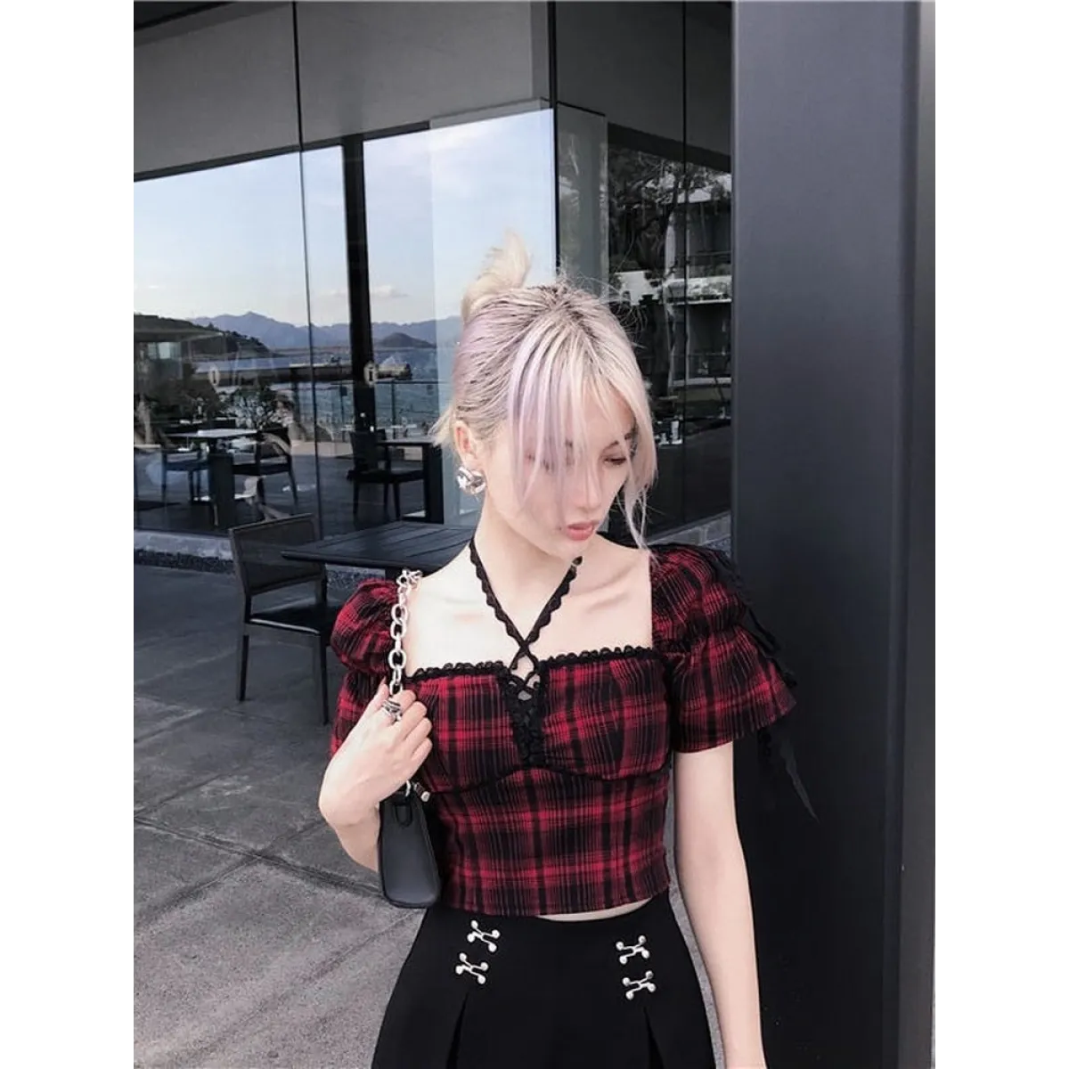 Gothic Harajuku Crop T-shirts