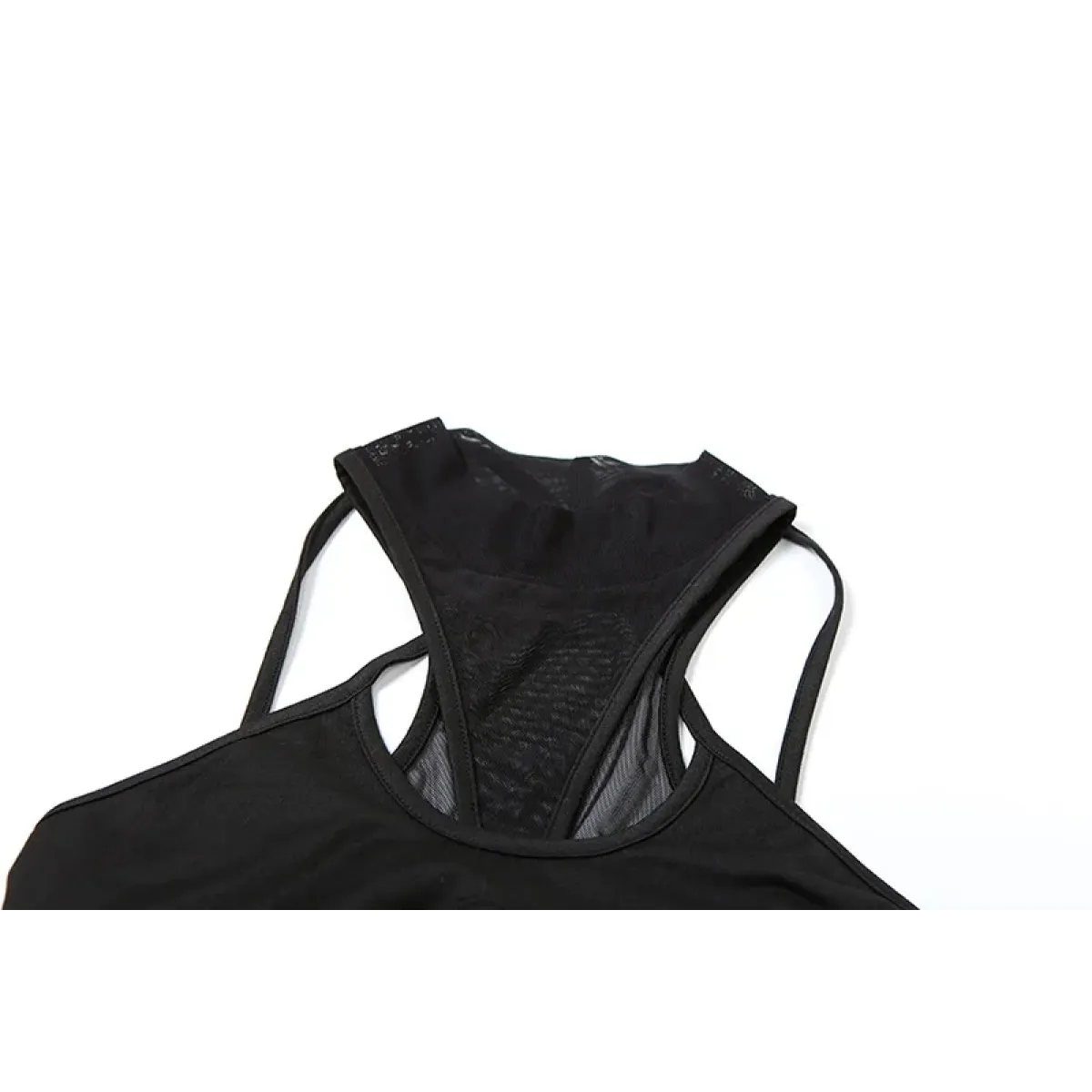 Gothic Techwear Hollow-Out Bodysuit