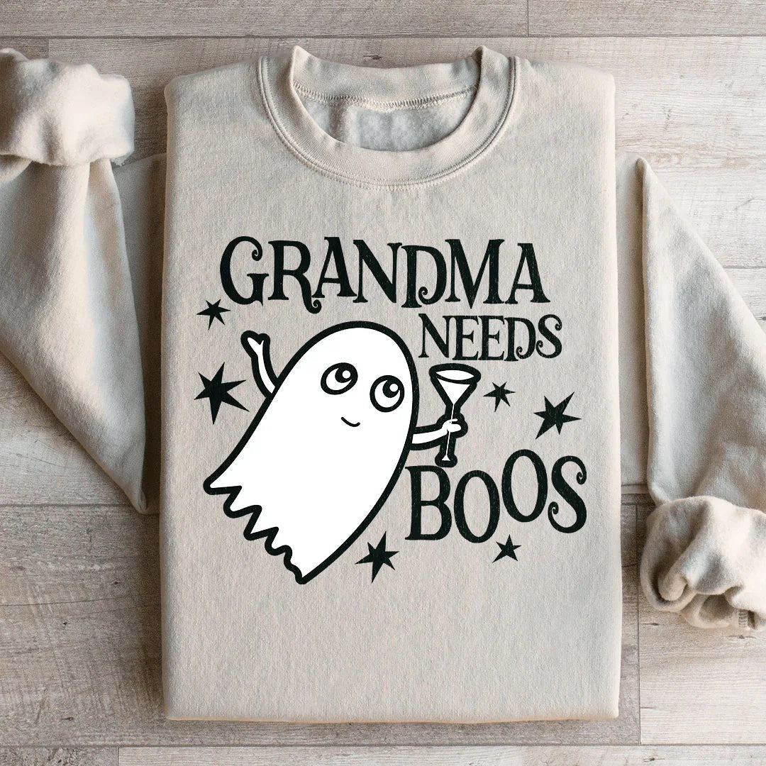 Grandma Needs Boos Sweatshirt