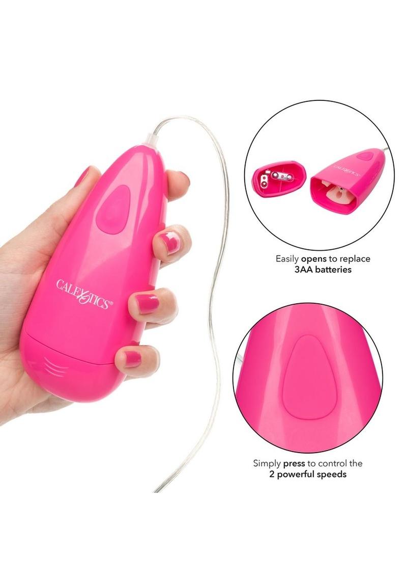 Waterproof Gyrating Bullet With Wired Remote Control