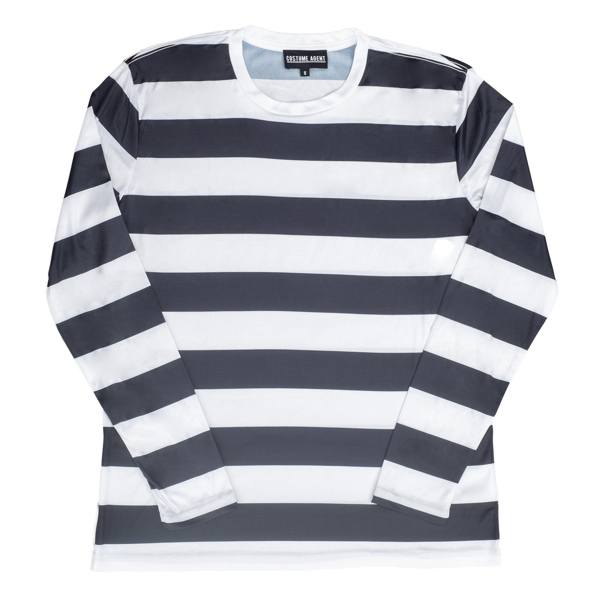Halloween Costume Waldo Robber Striped Long Sleeve Shirt