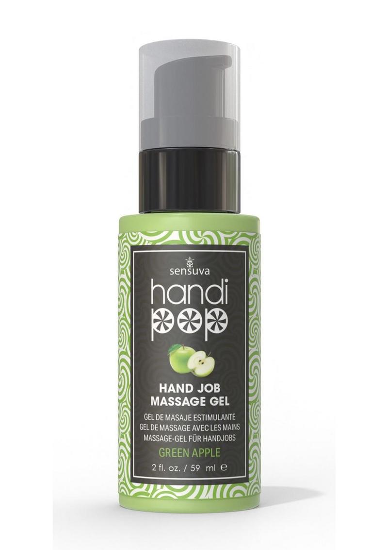 Handi Pop Green Apple Hand Job Massage Gel