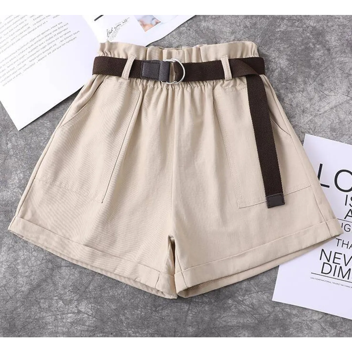 Harajuku Belted Shorts