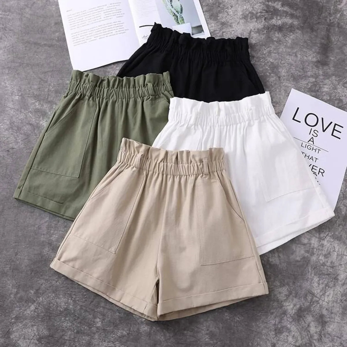 Harajuku Belted Shorts