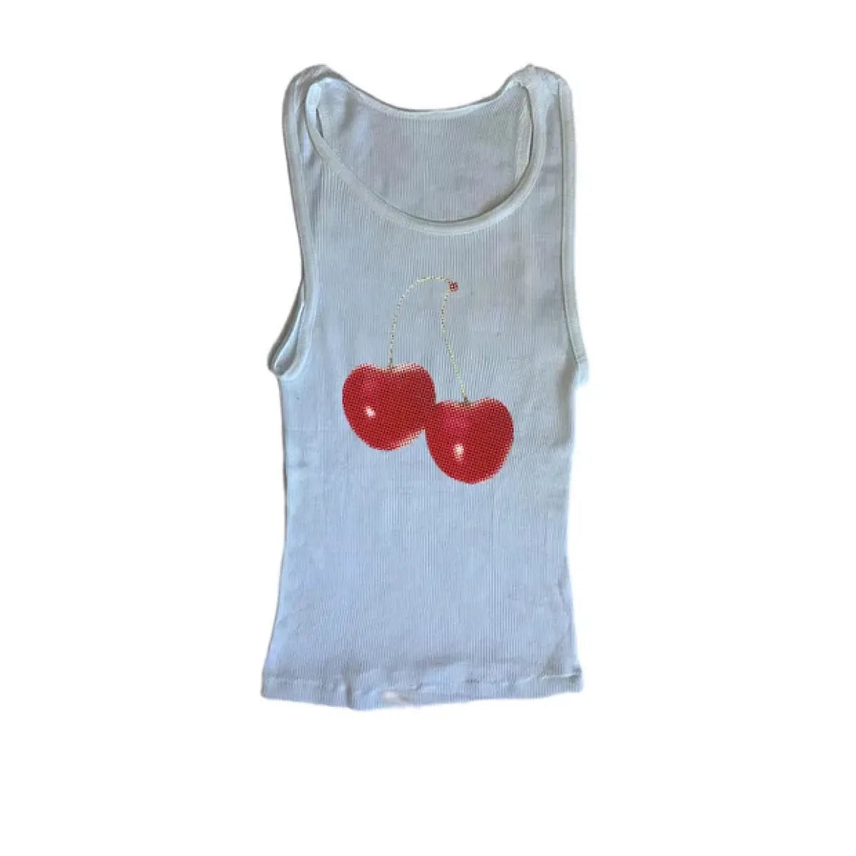 Harajuku Cherry Graphic Print T-Shirt