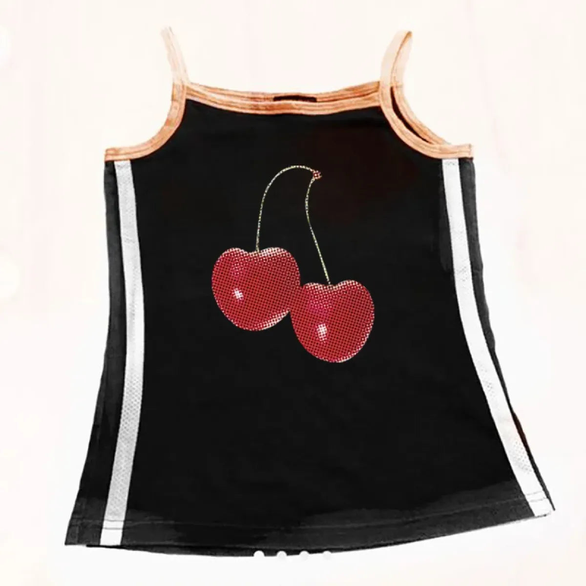 Harajuku Cherry Graphic Print T-Shirt