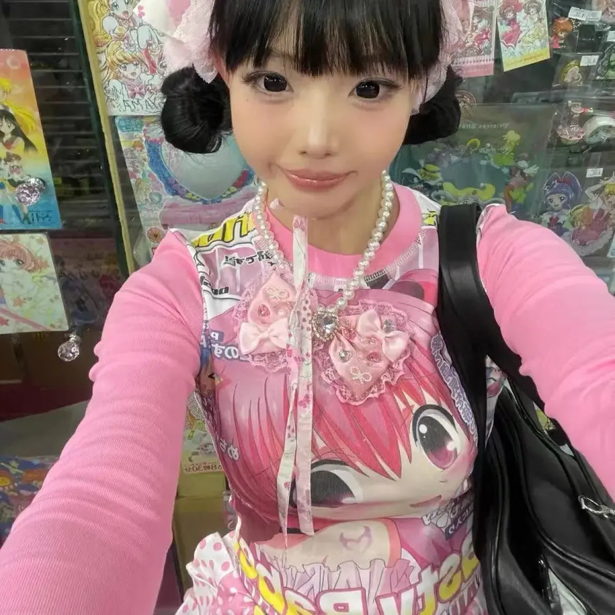 Harajuku Kawaii Anime Graphic Tee