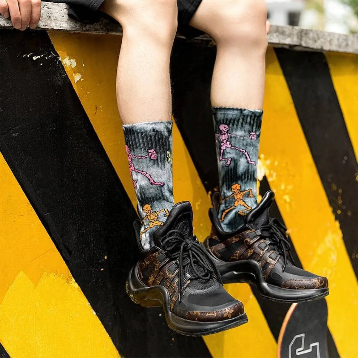 Skeleton Harajuku Socks