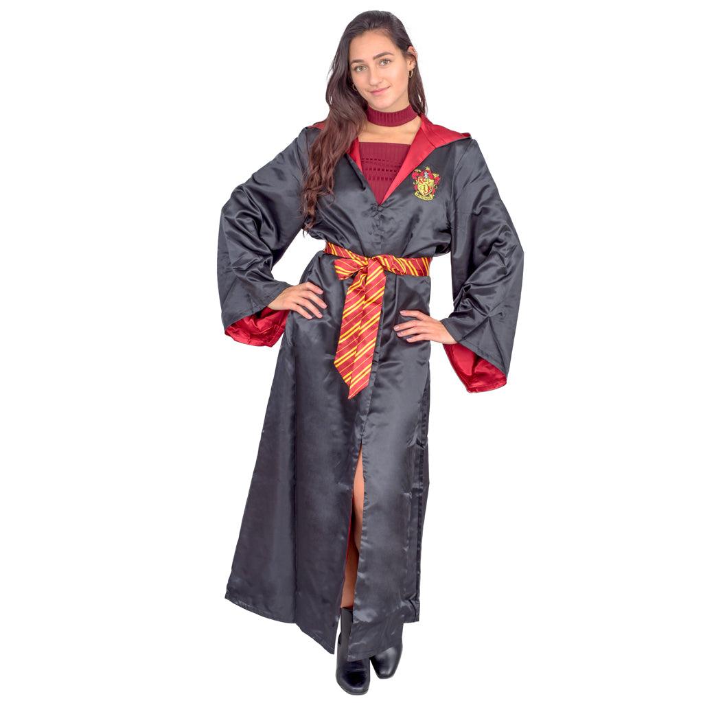 Harry Potter Halloween Costume Robe with Belt and Hood
