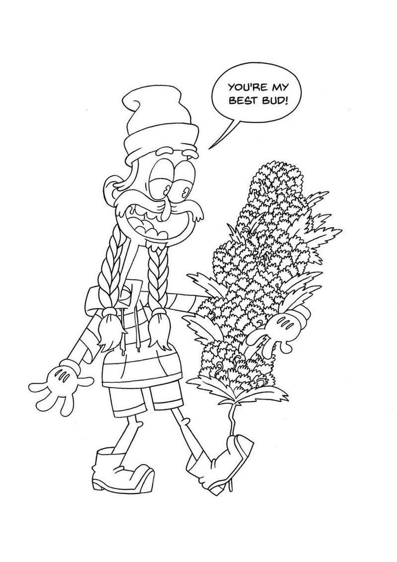 High AF Adult Coloring Book