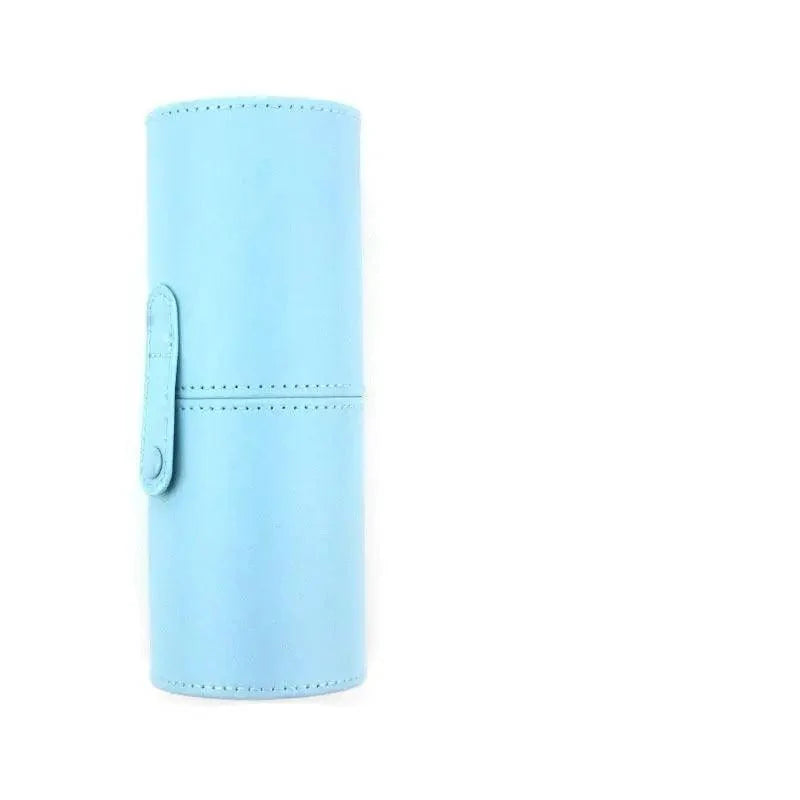 High Quality PU Leather Makeup Storage Holder Cosmetic Cup Case Box for Makeup Brush Pen