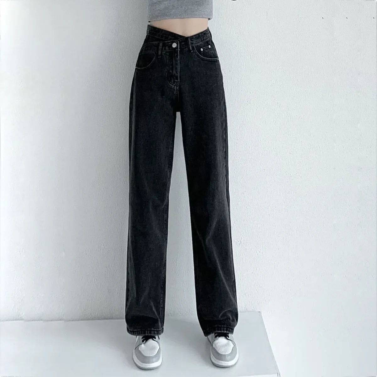 High Waist Wide Leg Jeans