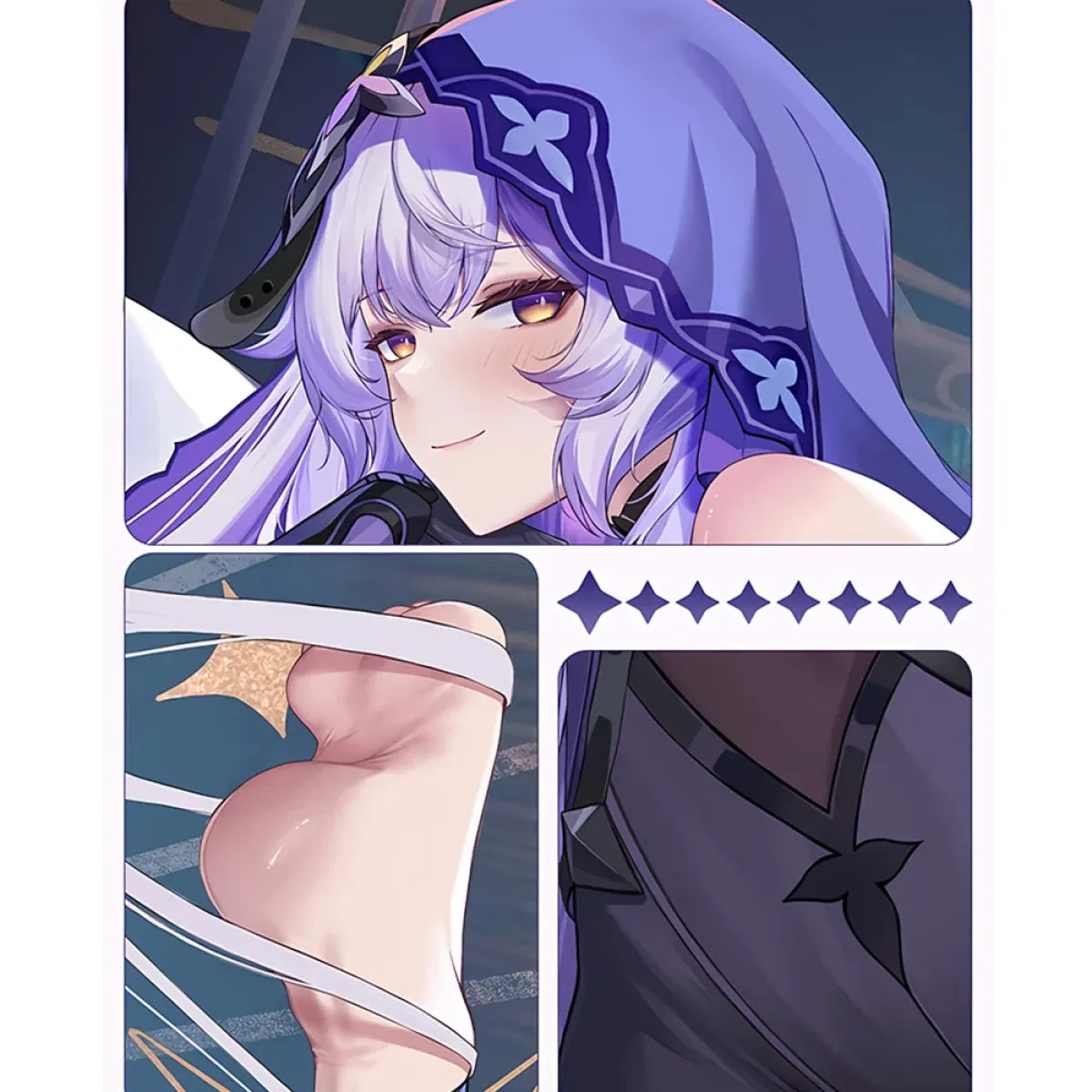 Black Swan Dakimakura Pillow Case – Honkai Star Rail 2WAY Cover
