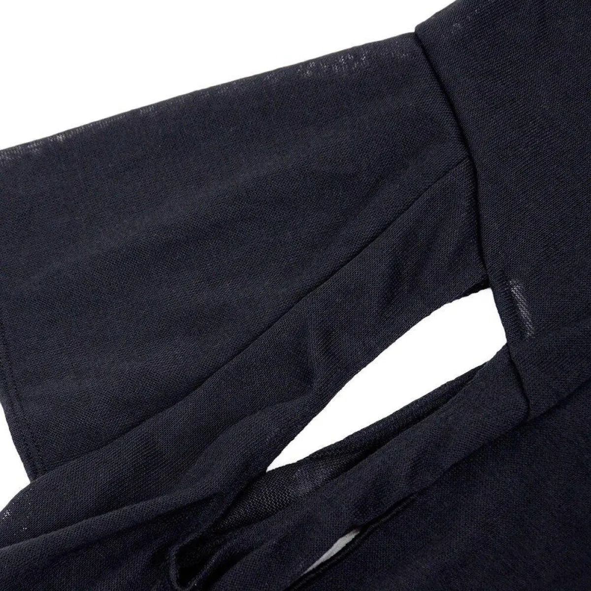 Hooded Long Sleeve Crop Top