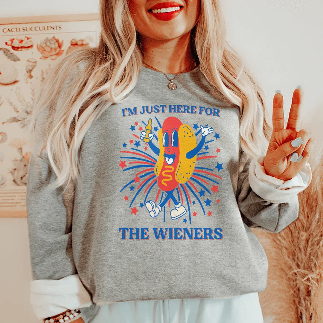 I’m Just Here For The Wieners Tee