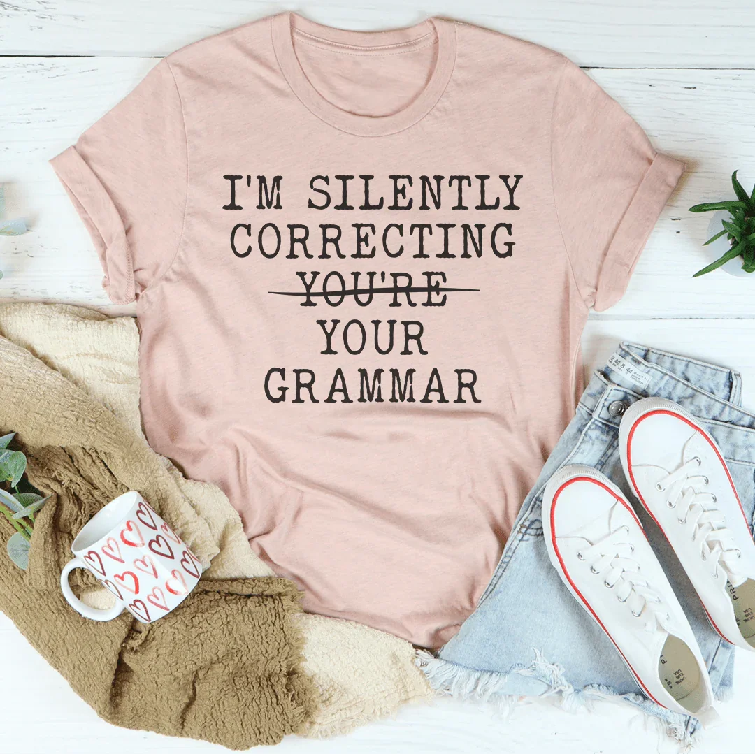 I’m Silently Correcting You&