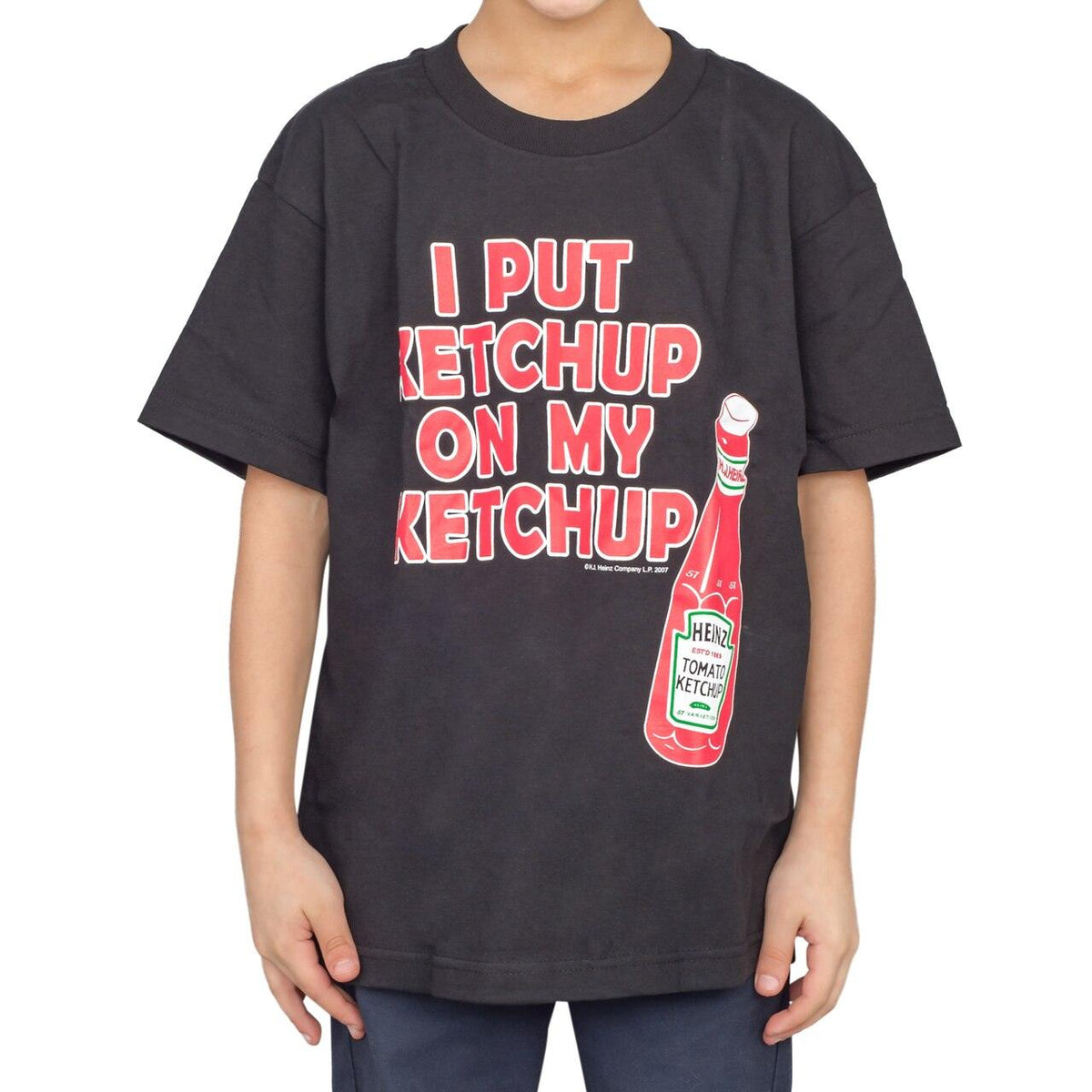 I Put Ketchup on My Ketchup Youth T-shirt