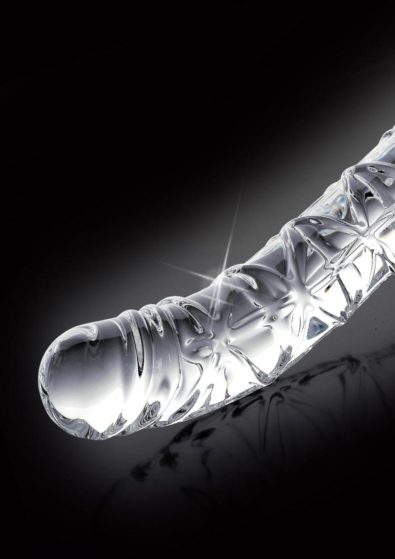 Icicles No. 60 Glass G-Spot and P-Spot Dual Stimulation Dildo