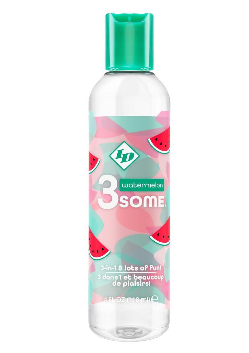 1D 3 Some Watermelon 3 in 1 Multi Use Flavored Lubricant
