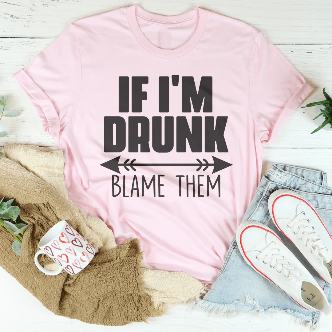 Girls Night Drinking Shirt – "If I&