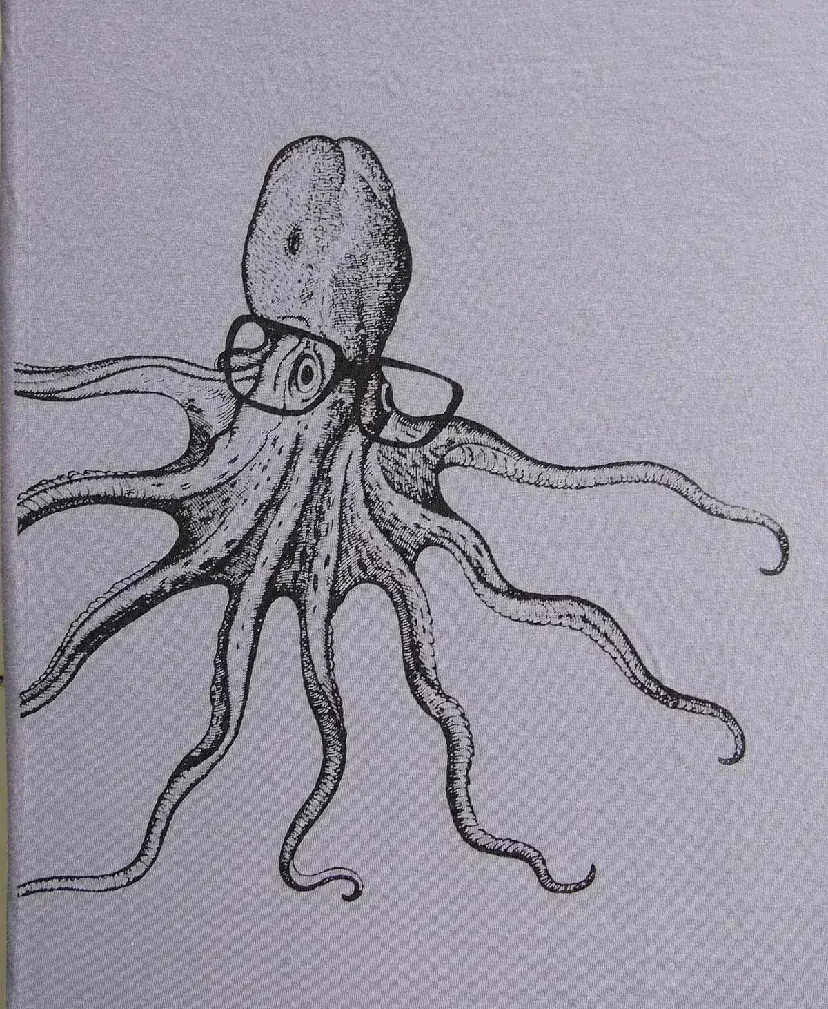 Octopus Wearing Glasses