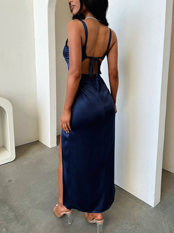 Elegant lace maxi dress