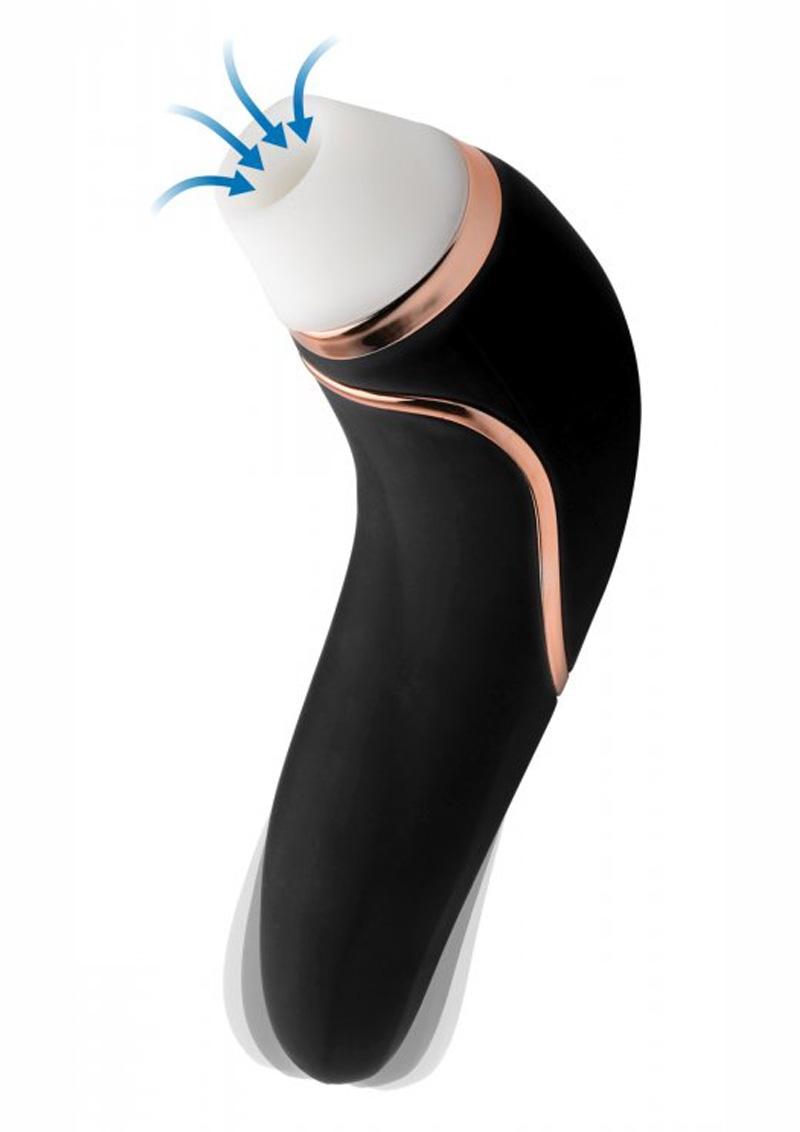 Shegasm Deluxe 2-in-1 Clitoral Stimulator And Vibrator
