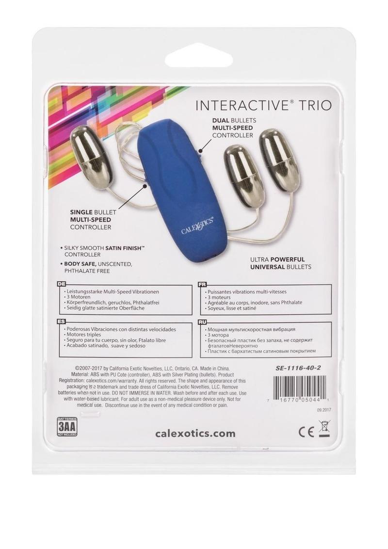 CalExotics Interactive Trio Triple Bullets with Wired Remote Control