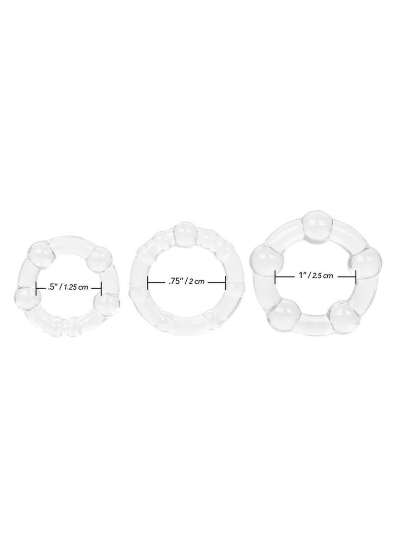 CalExotics Island Rings 3 Piece Set