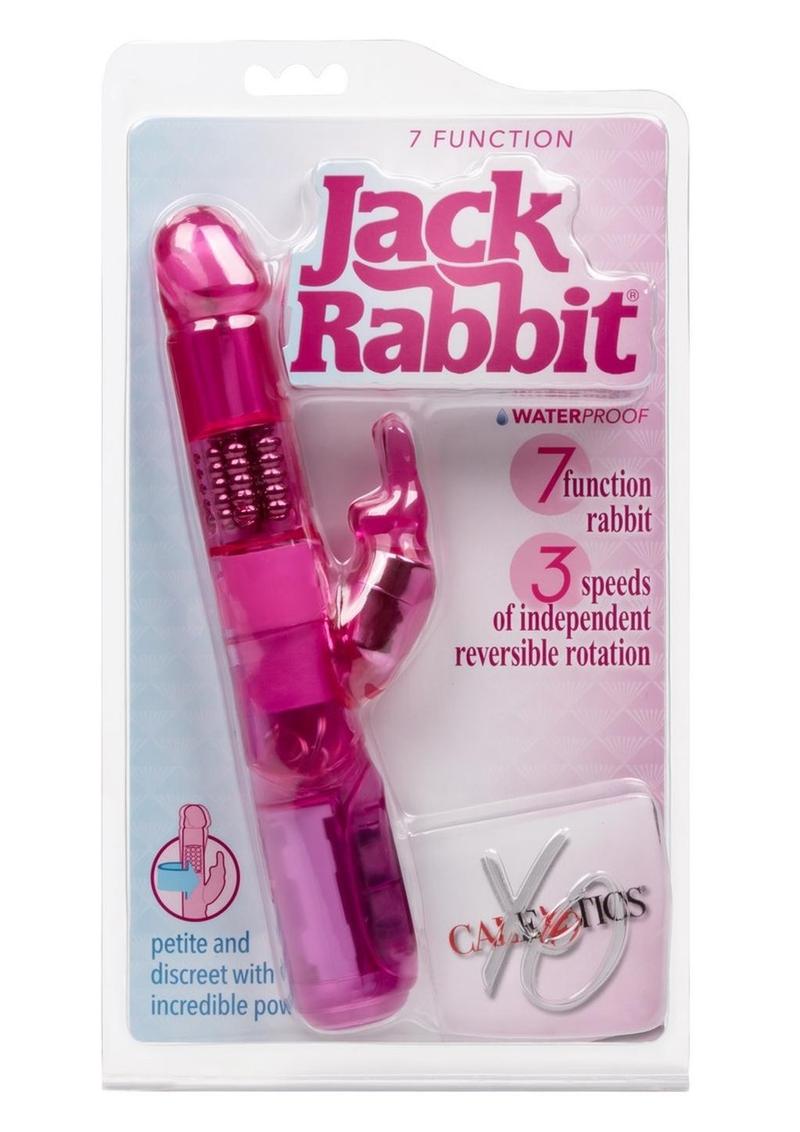 Jack Rabbit 7-Function Beaded Pink Rabbit Vibrator