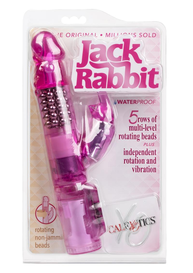 Original Jack Rabbit Beaded Purple Rabbit Vibrator
