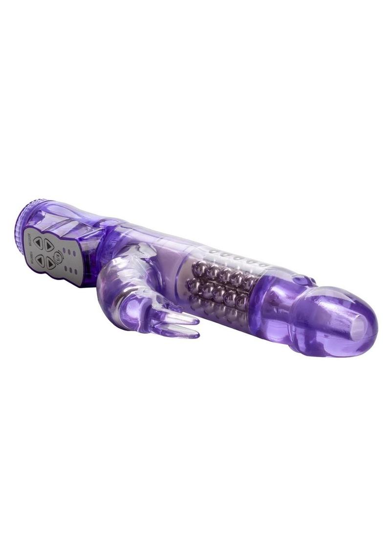 Original Jack Rabbit Beaded Purple Rabbit Vibrator