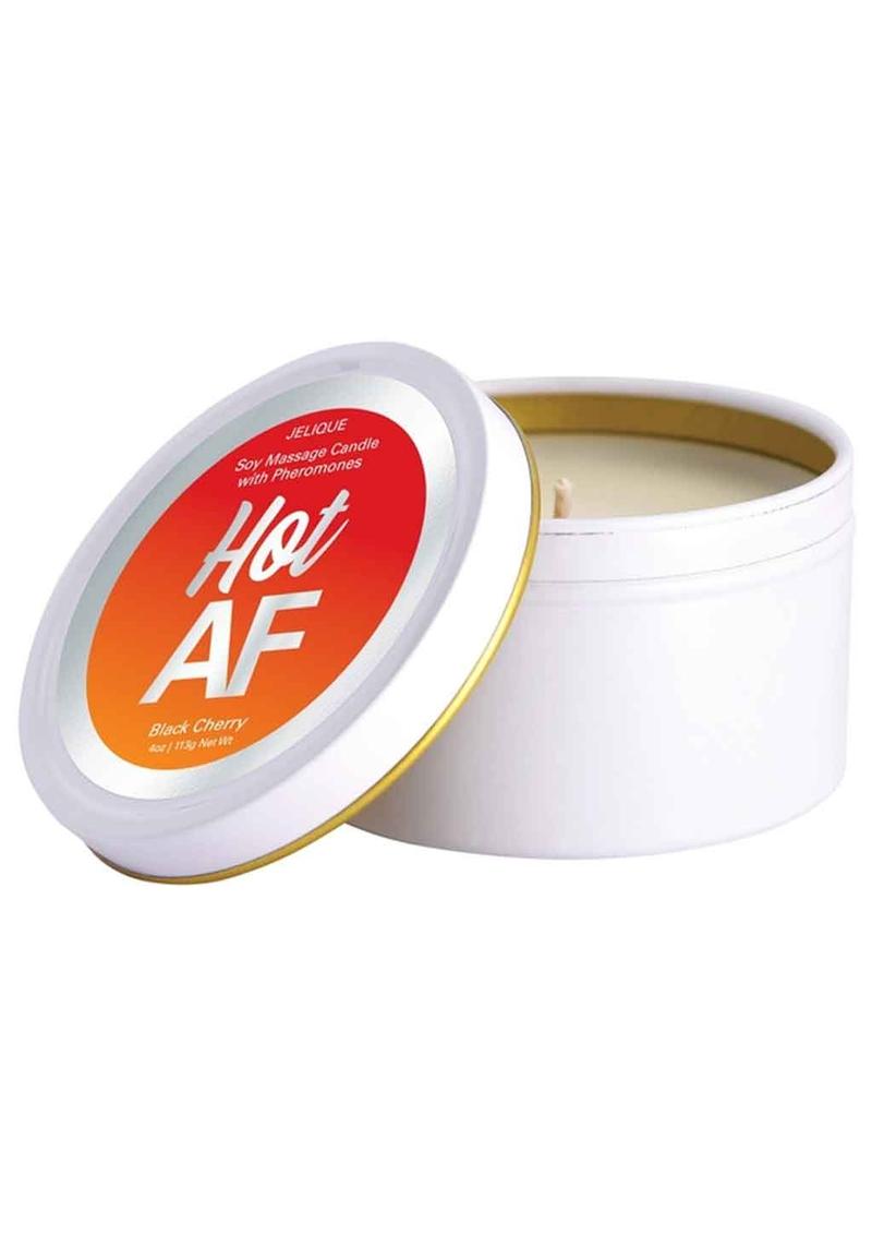 Jelique Hot AF Soy Massage Candle with Pheromones