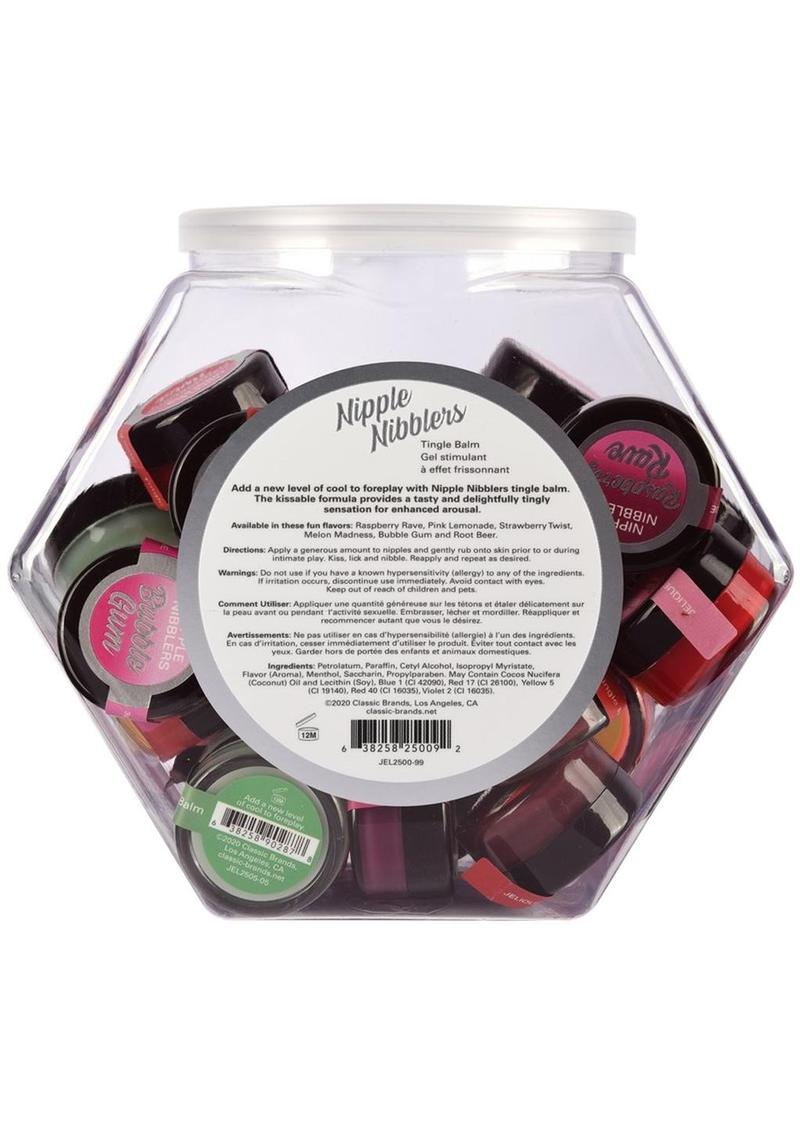 Jelique Nipple Nibblers Assorted Sour And Cool Tingle Balm Pack