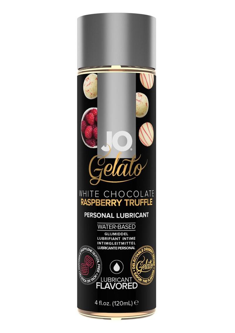JO Gelato White Chocolate Raspberry Truffle Flavored Lubricant