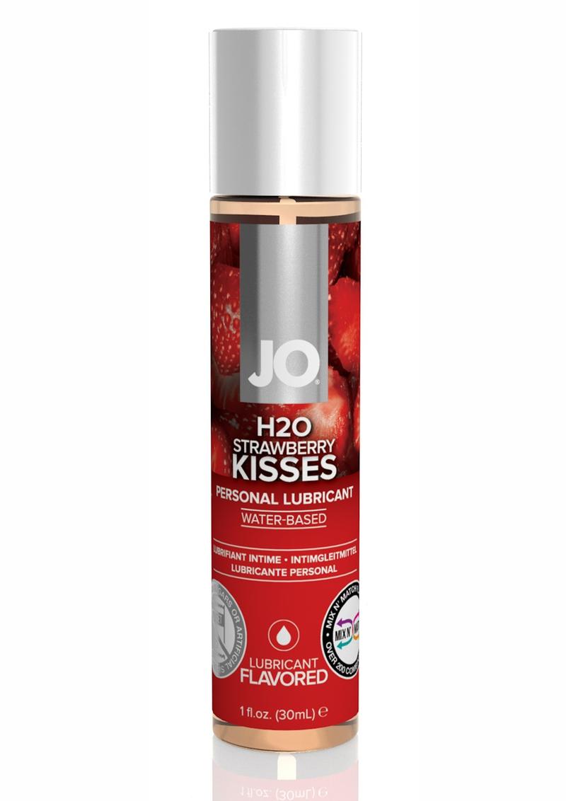 JO H2O Strawberry Kisses Water Based Flavored Lubricant