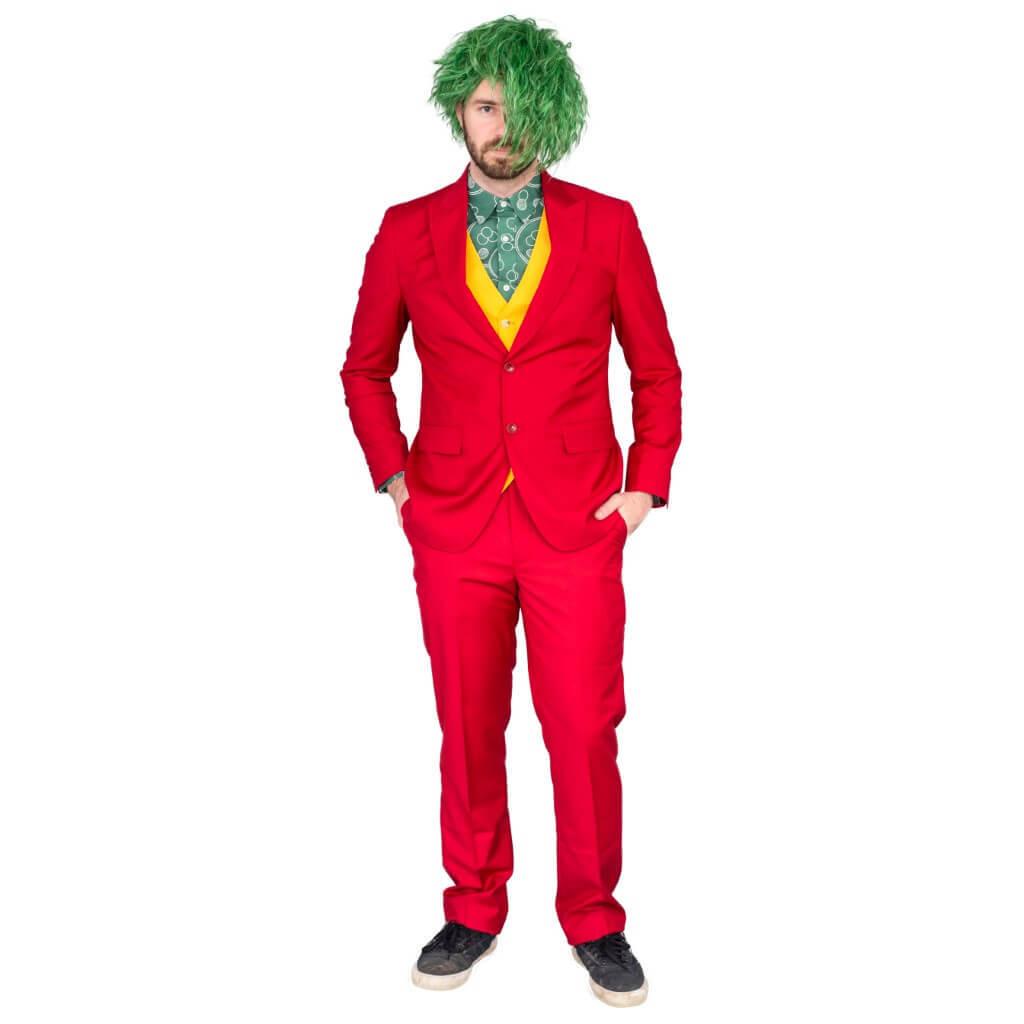 Joker Psycho Clown Costume Set