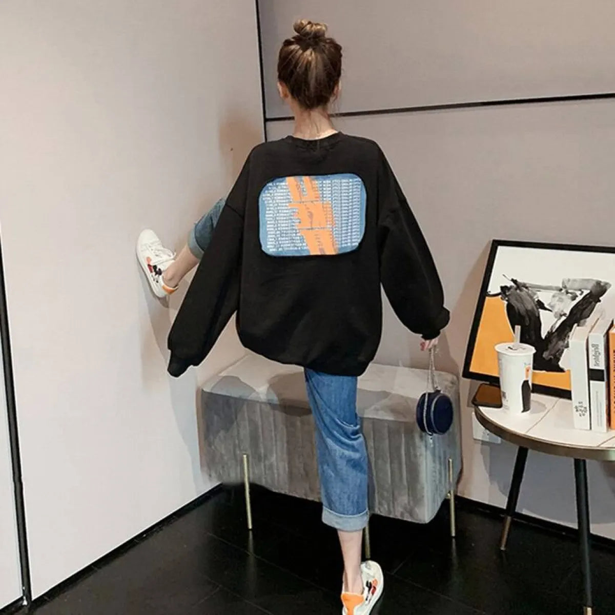 K-Pop Oversized Sweatshirt