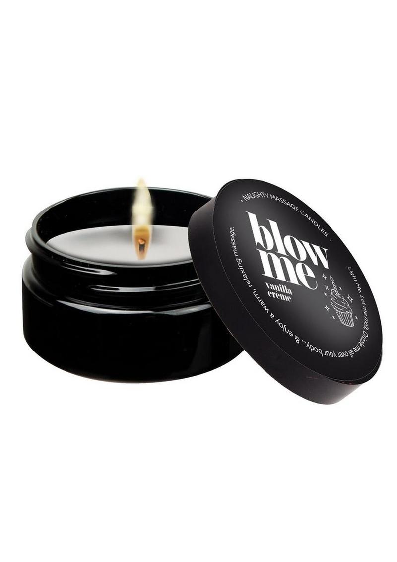 Blow Me Naughty Massage Candle