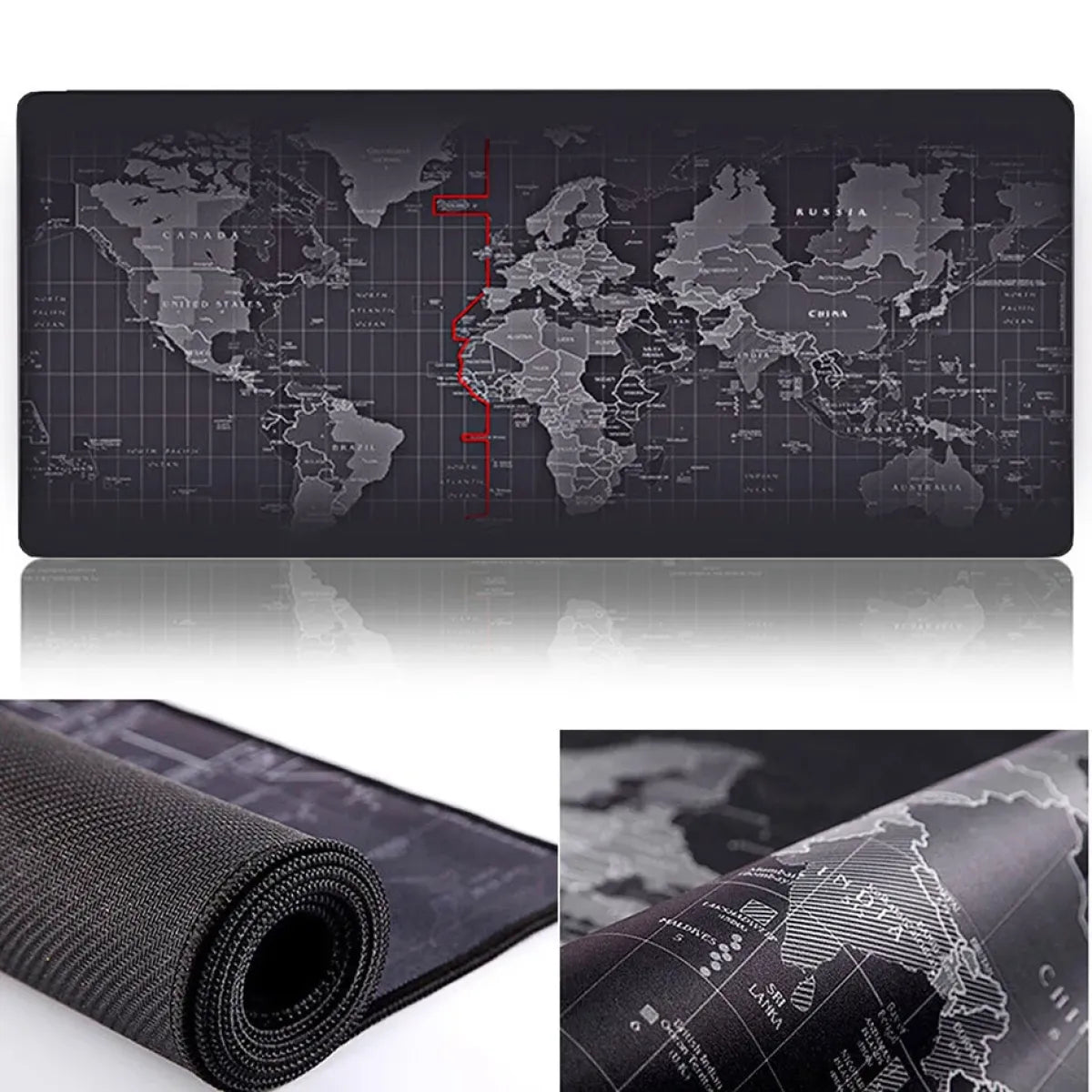 Kawaii Cat Constellation Desk Mat