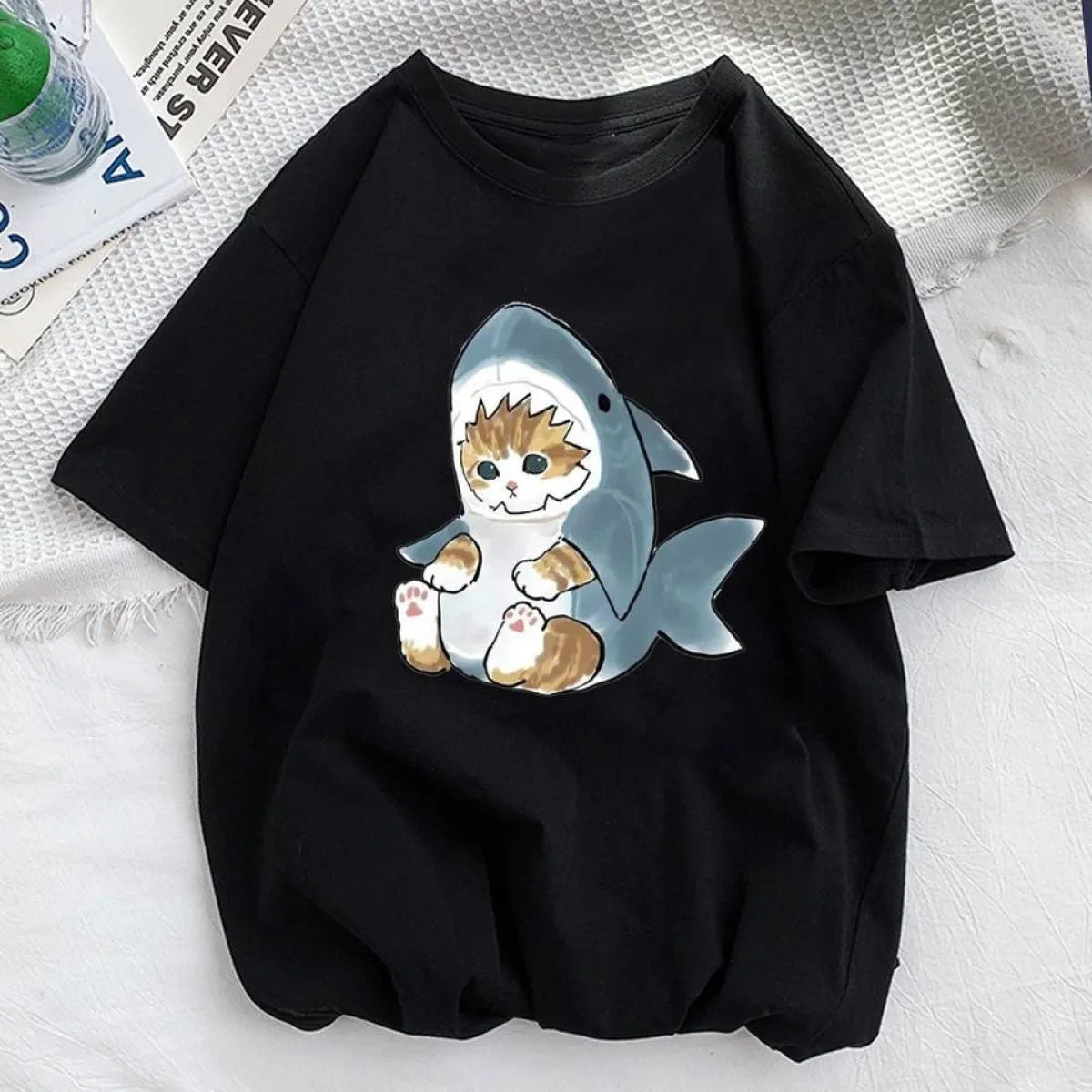 Kawaii Cat Graphic Tees