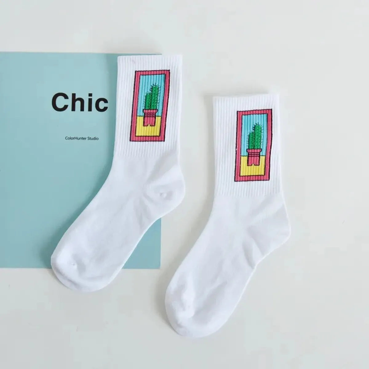 Moon Milk Kawaii Socks